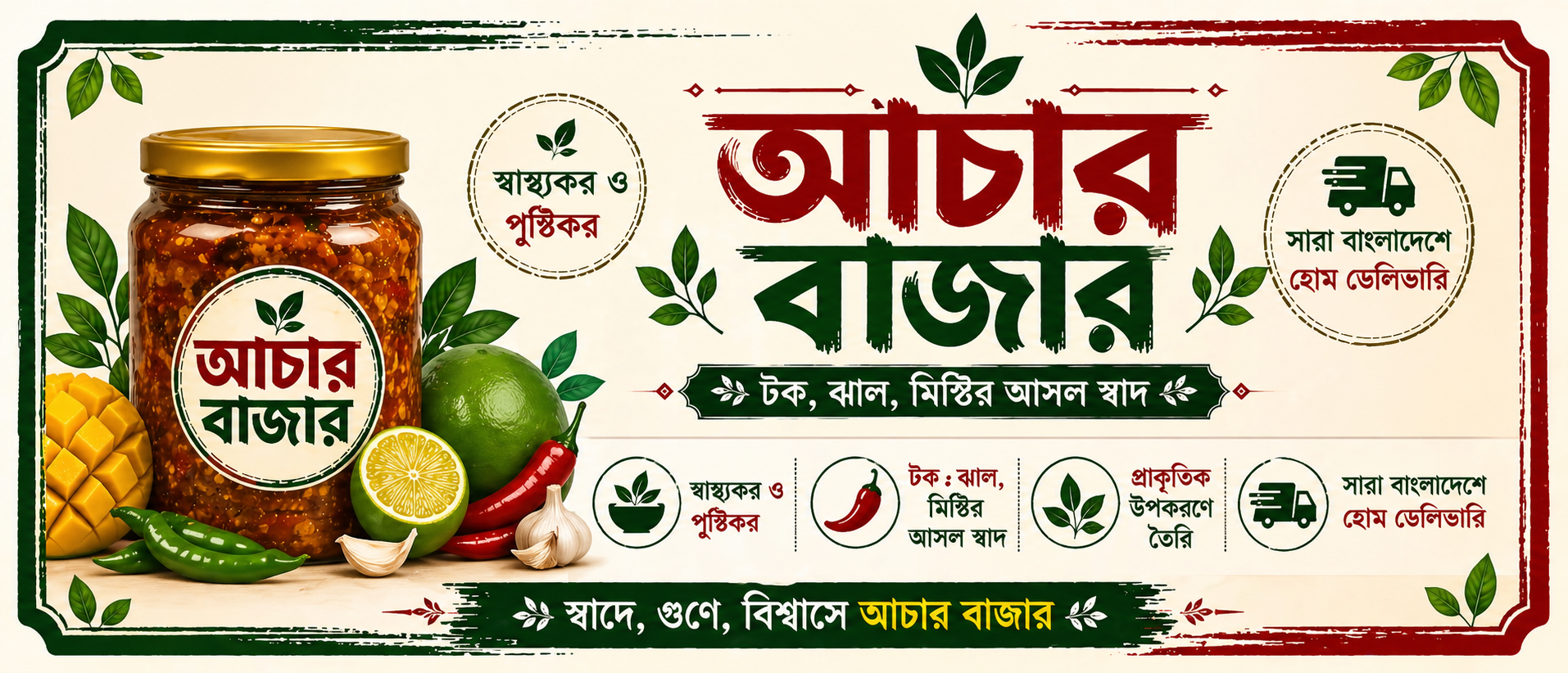 প্রিমিয়াম ঘরোয়া আচার